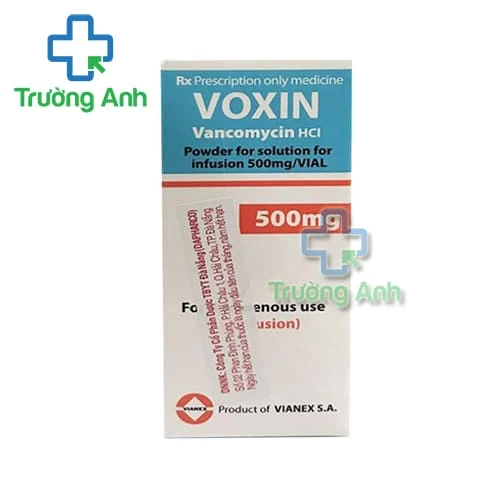 Voxin 500mg Vianex - Thuốc điều trị các bệnh viêm nhiễm mức độ nặng